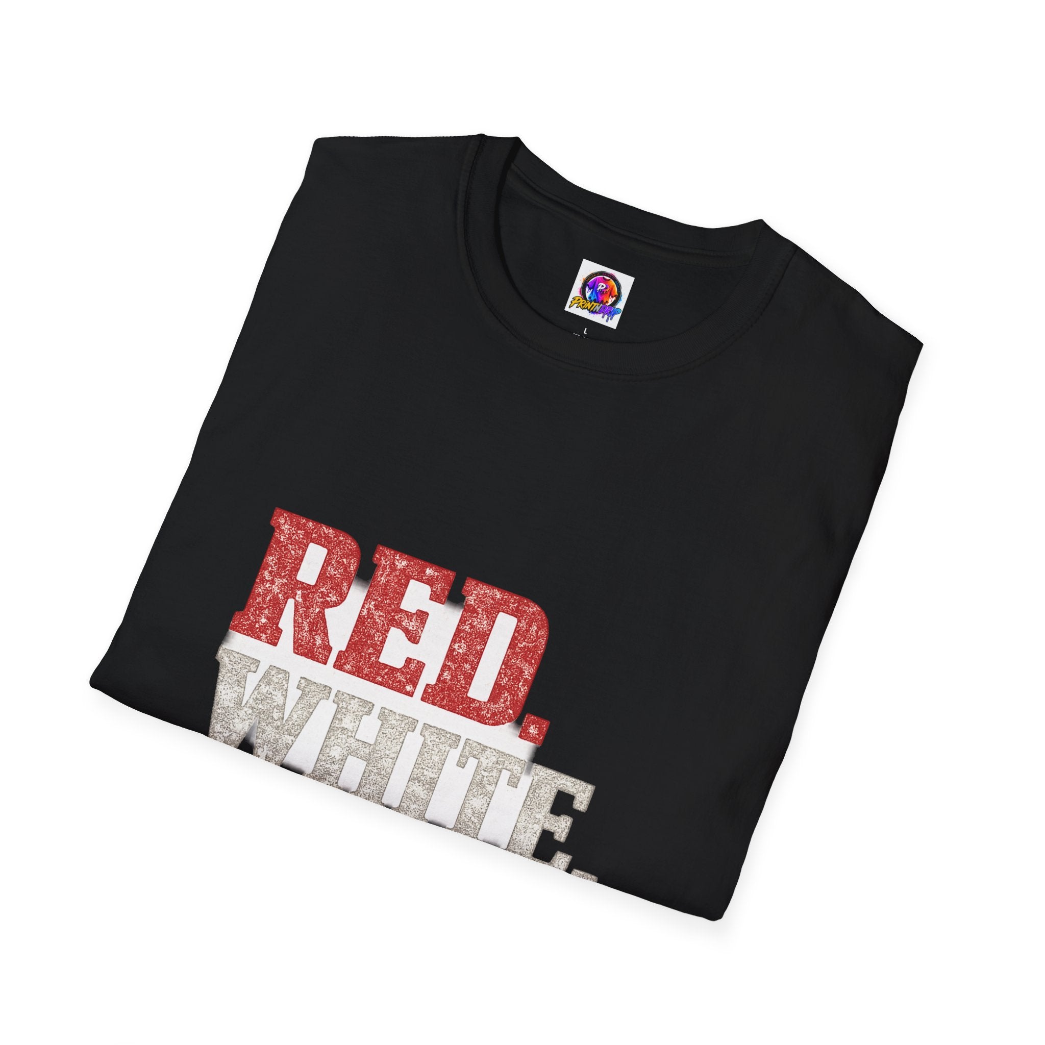 USA Patriotic 'Red. White. Go.' T-Shirt — 4th of July Independence Day Tee