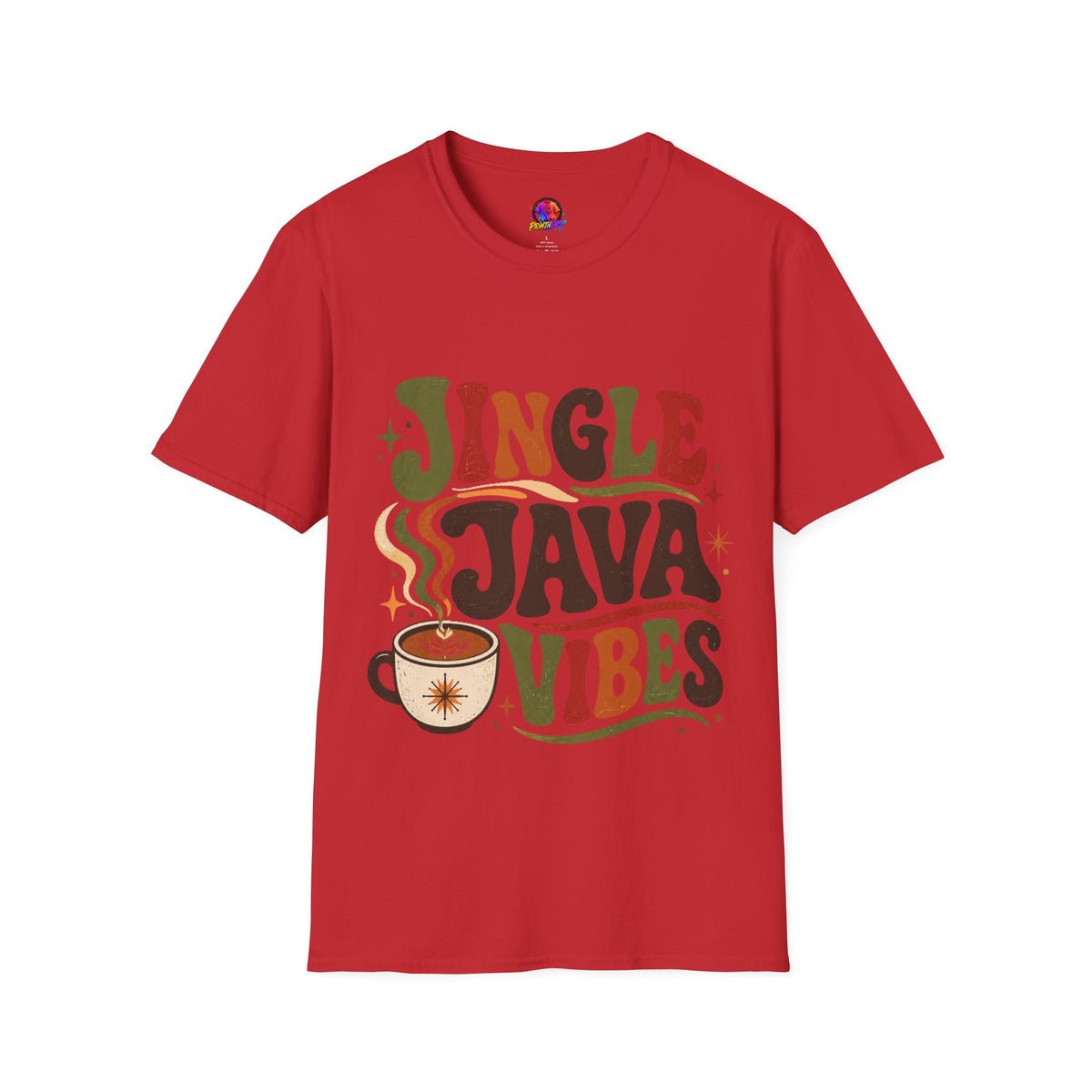 Retro "Jingle Java Vibes" T-Shirt