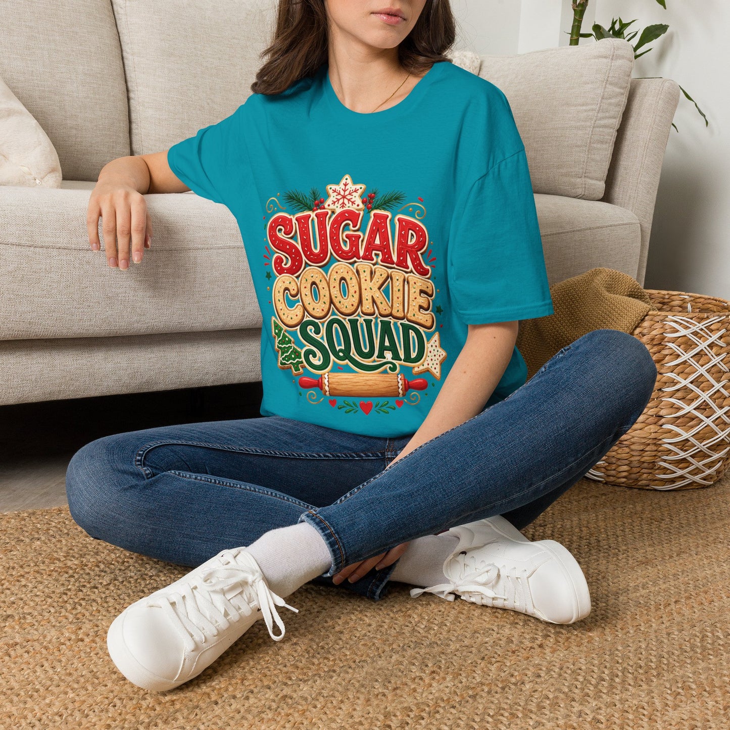 Sugar Cookie Squad T-Shirt — Festive Holiday Baking Graphic Tee