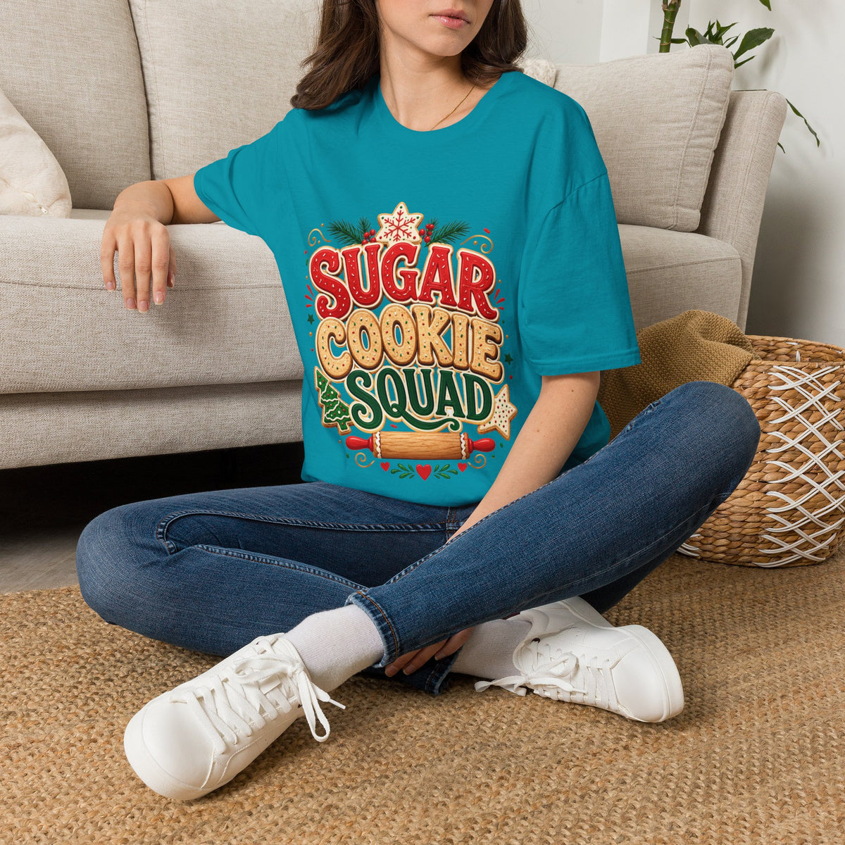 Sugar Cookie Squad T-Shirt — Festive Holiday Baking Graphic Tee
