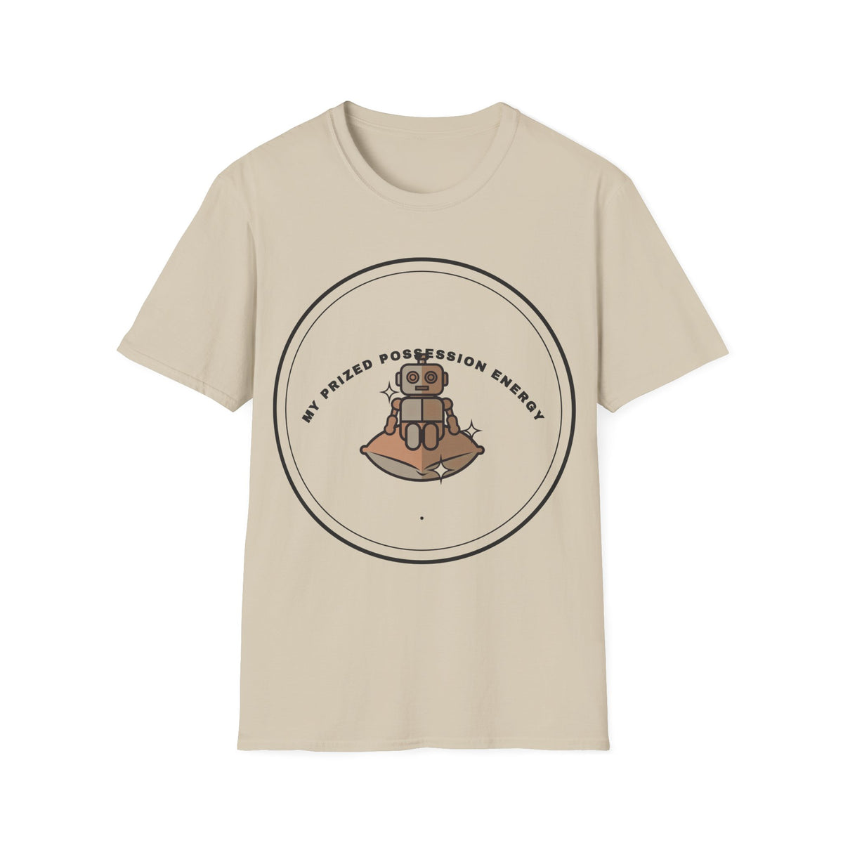 T-Shirt — 'Vaporized Possession Energy' Robot Graphic Tee - Trending Now - September 2026