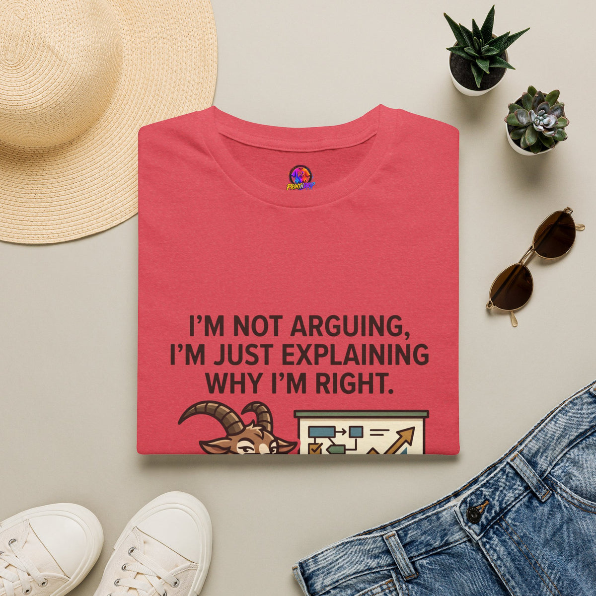 Capricorn T-Shirt "I’m Not Arguing, I’m Just Explaining Why I’m Right"