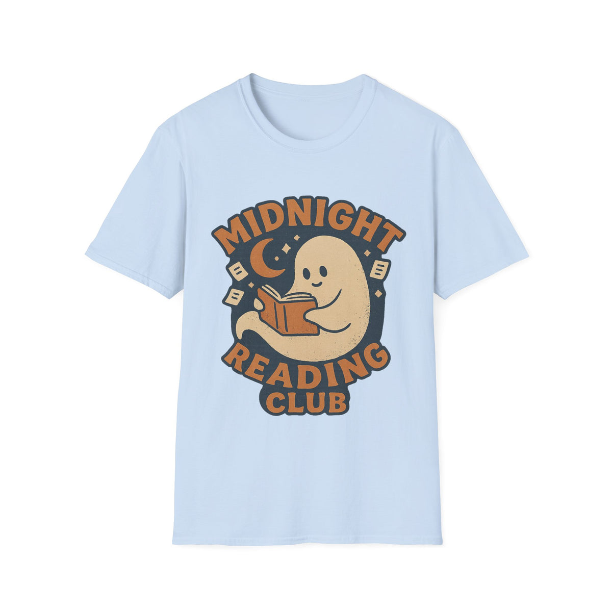 Midnight Reading Club T-Shirt — Cute Ghost Booklover Tee - Trending Now - August 2026