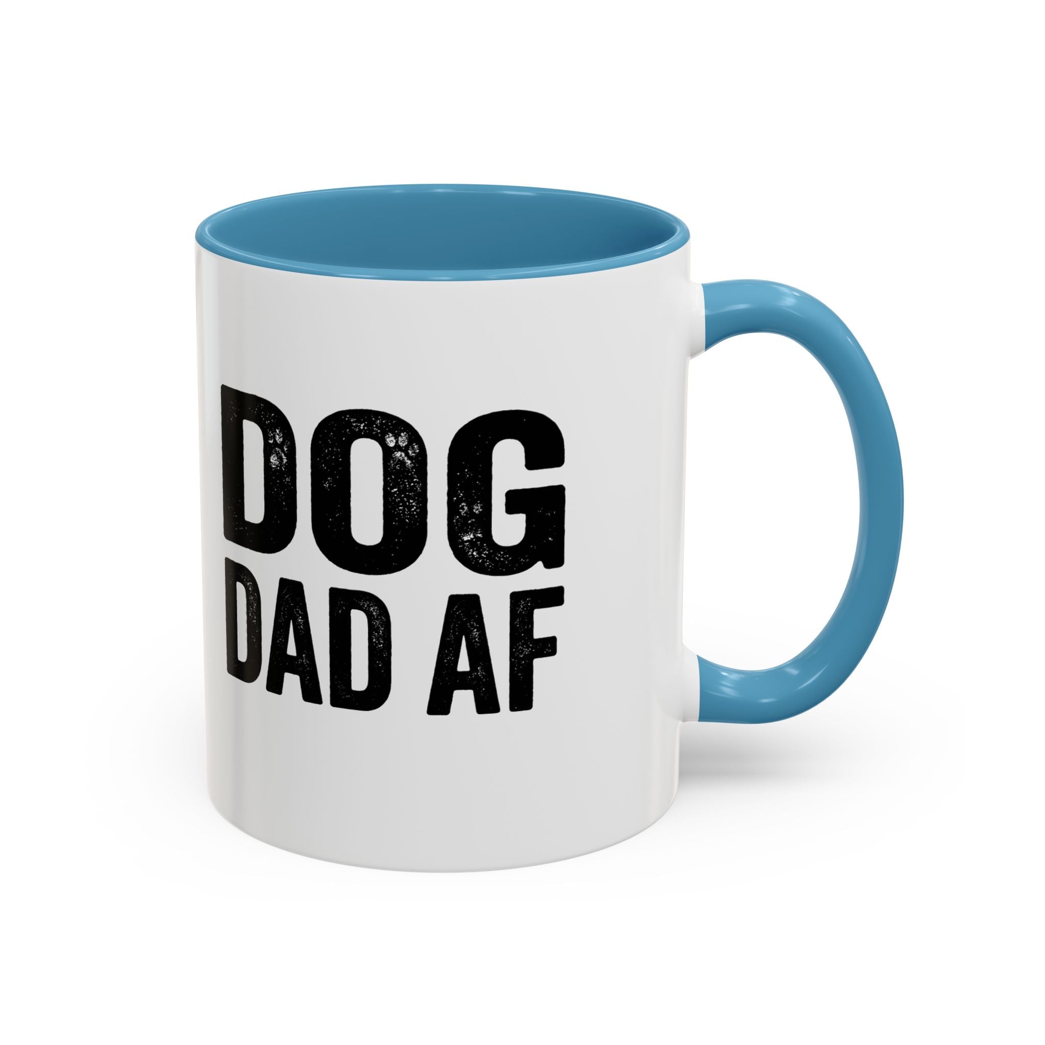 Funny Dog Dad AF Coffee Mug – Funny Black Accen Gift for Dog Lovers