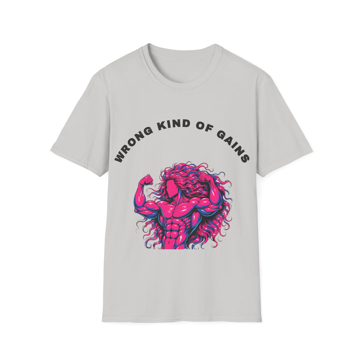 T-Shirt — "Wrong Kind of Gains" Muscle Monster Graphic Tee - Trending Now - September 2026