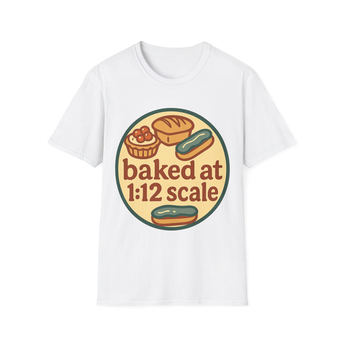 Funny Baked at 1:12 Scale Miniature Baking T-Shirt - Cute Dollhouse Crafter Tee - Trending Now - September 2026