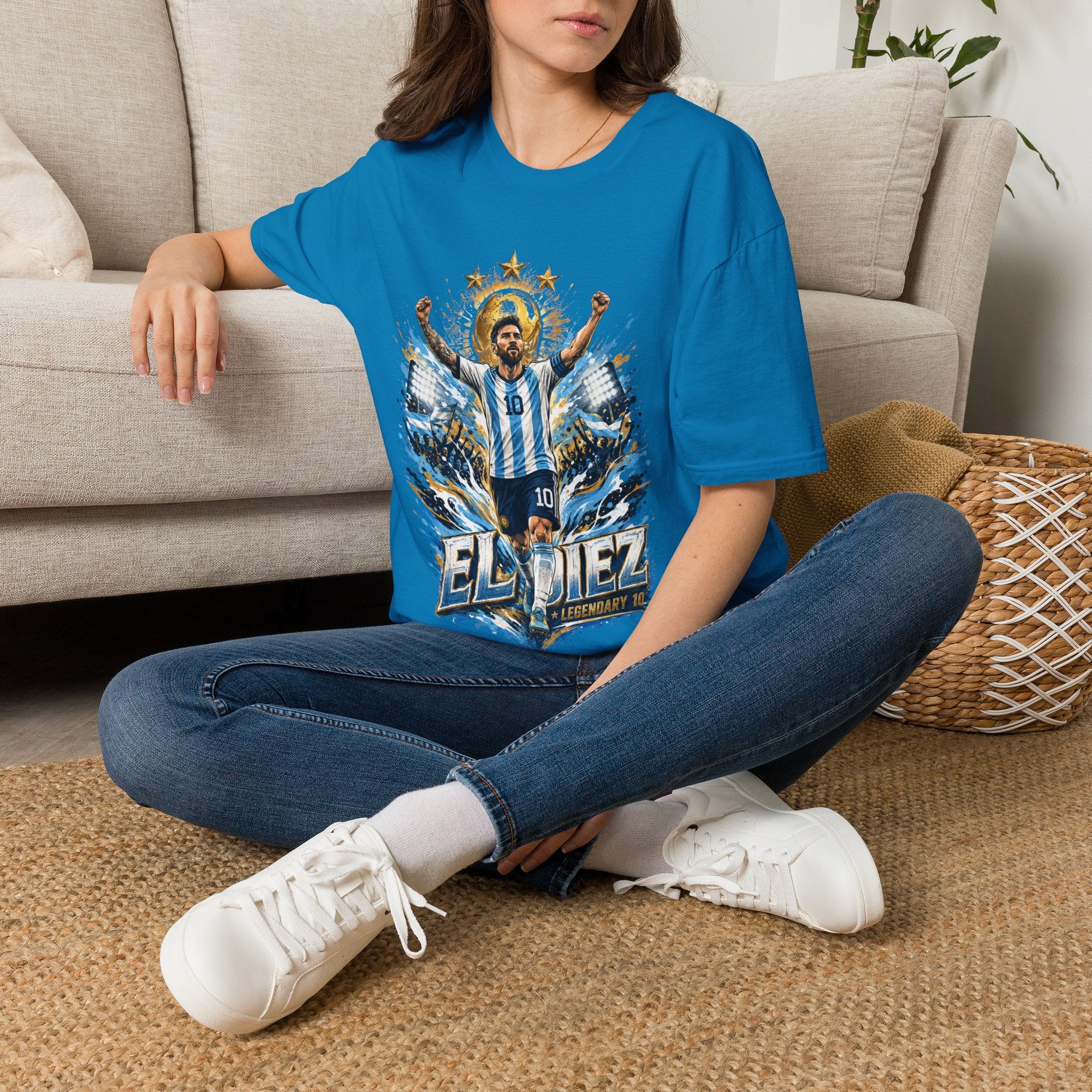 Argentina Soccer Legend 'El Diez' T‑Shirt