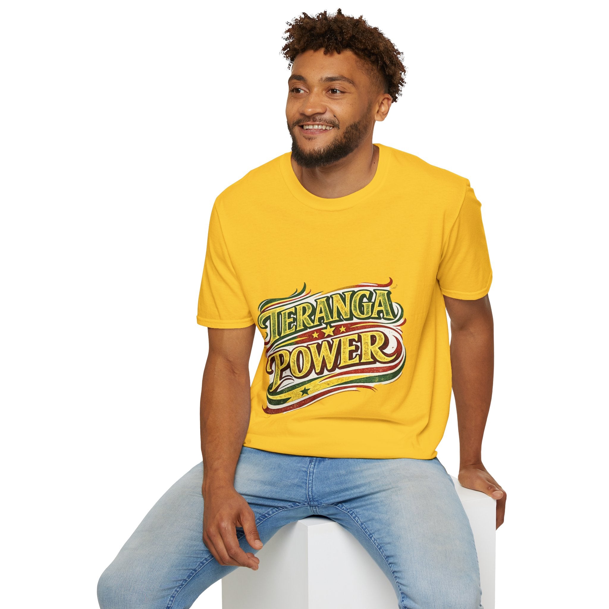 Senegal Teranga Power T-Shirt — Retro Senegal Pride Graphic Tee