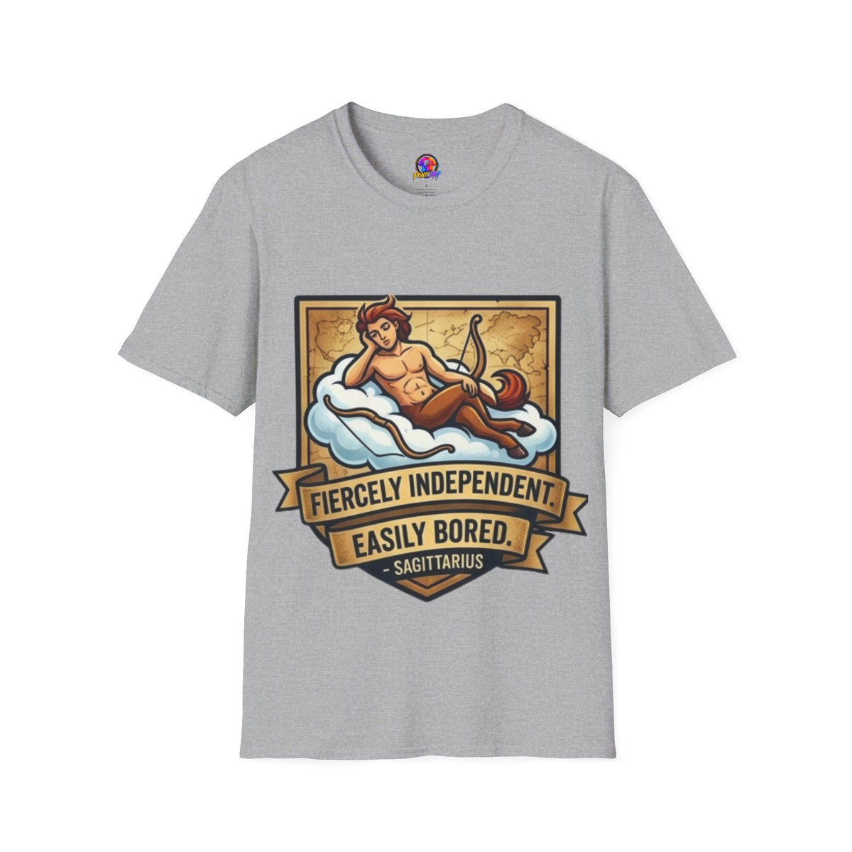 Sagittarius Zodiac T‑Shirt — Fiercely Independent, Easily Bored Astrology Tee