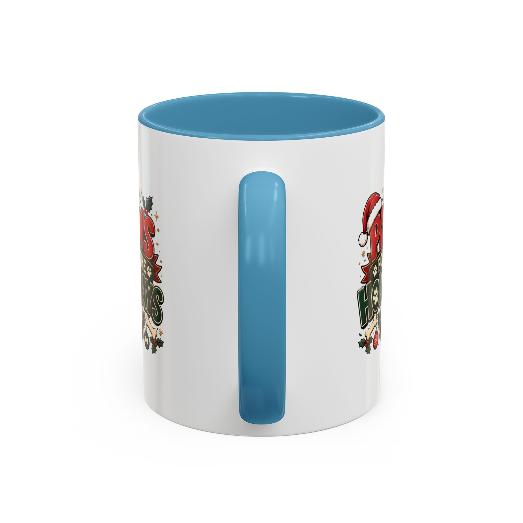 Paws for the Holidays Coffee Mug - Festive Pet Lover Accent Mug