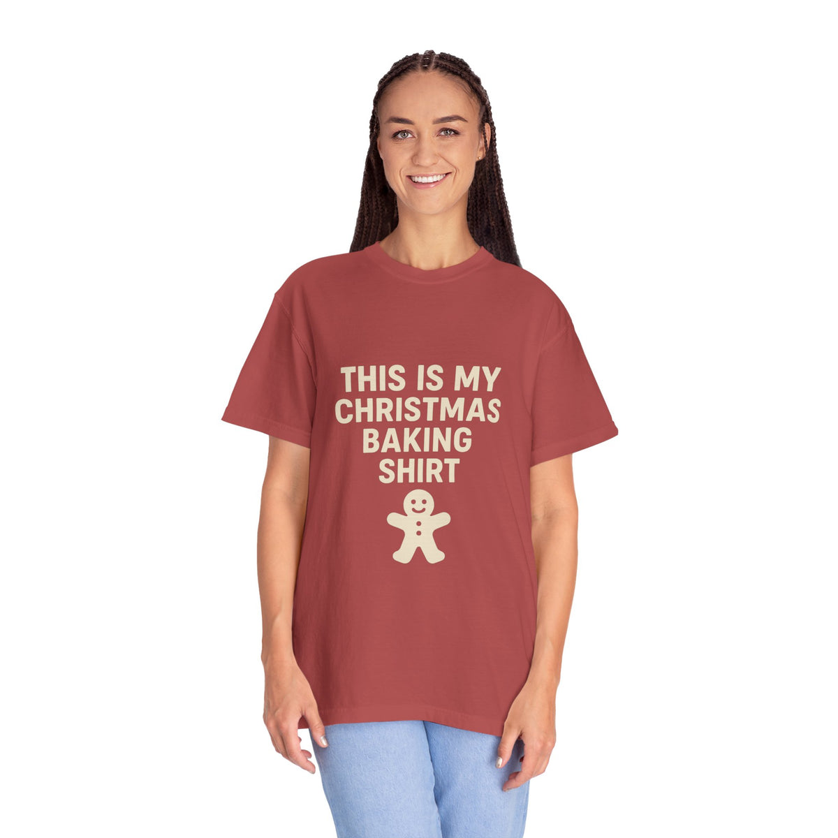 Christmas Baking Shirt — 'This Is My Christmas Baking Shirt' Tee with Gingerbread Graphic- Trending Now - October 2026