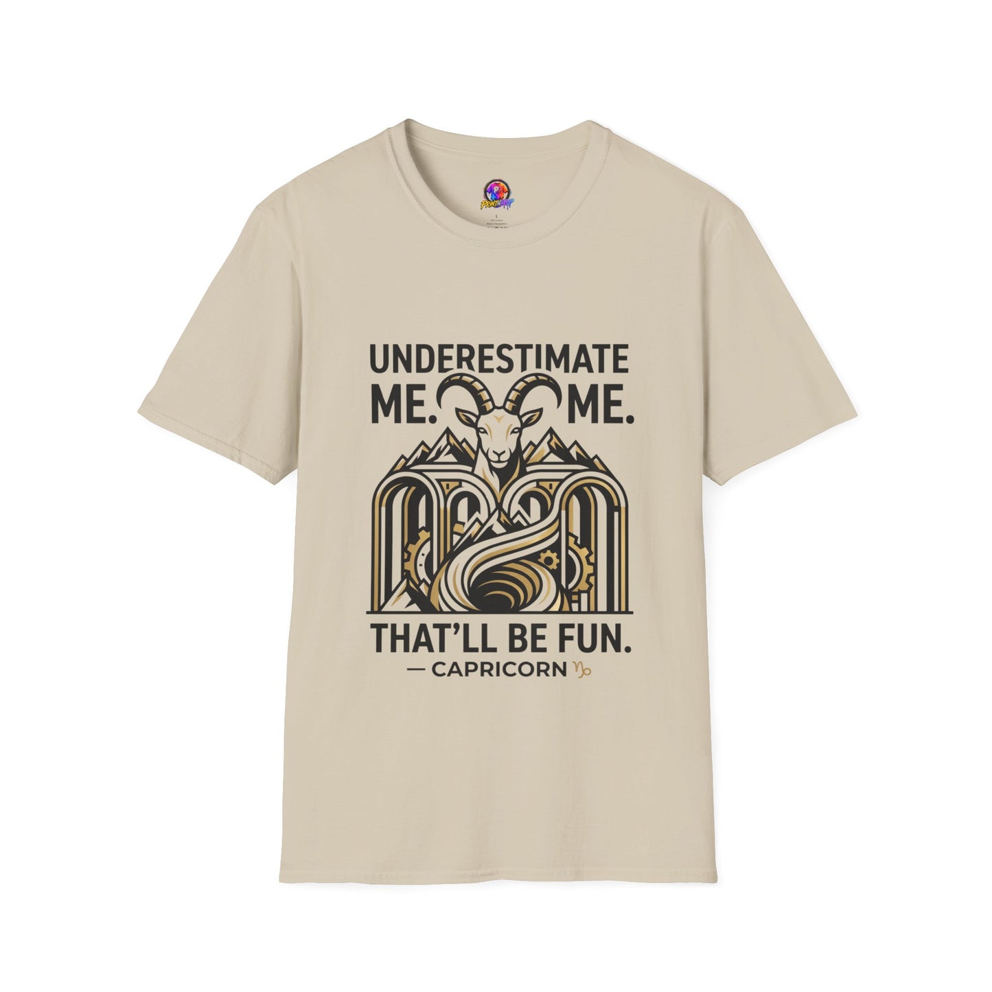 Capricorn 'Underestimate Me That'll Be Fun' T-Shirt