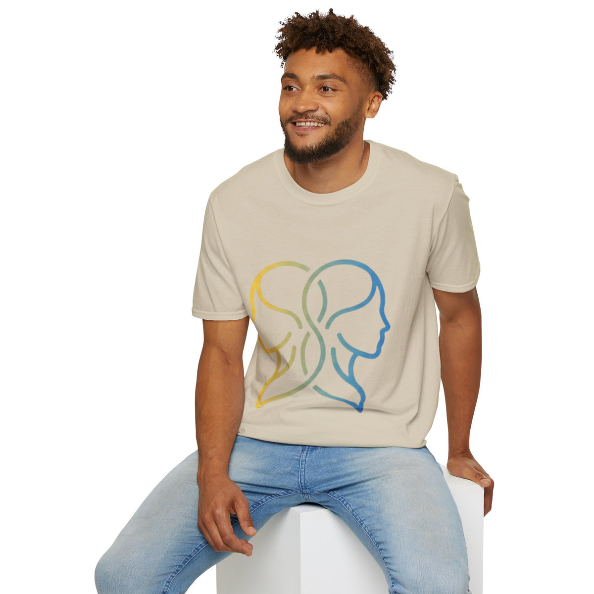 Gemini Zodiac Unisex Softstyle T-Shirt