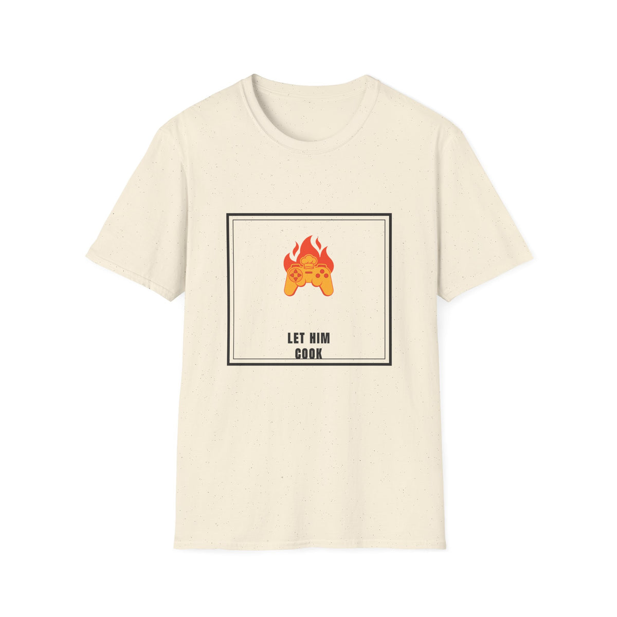 Gaming Controller on Fire T-Shirt — "Let Him Cook" Gamer Tee - Trending Now - September 2026