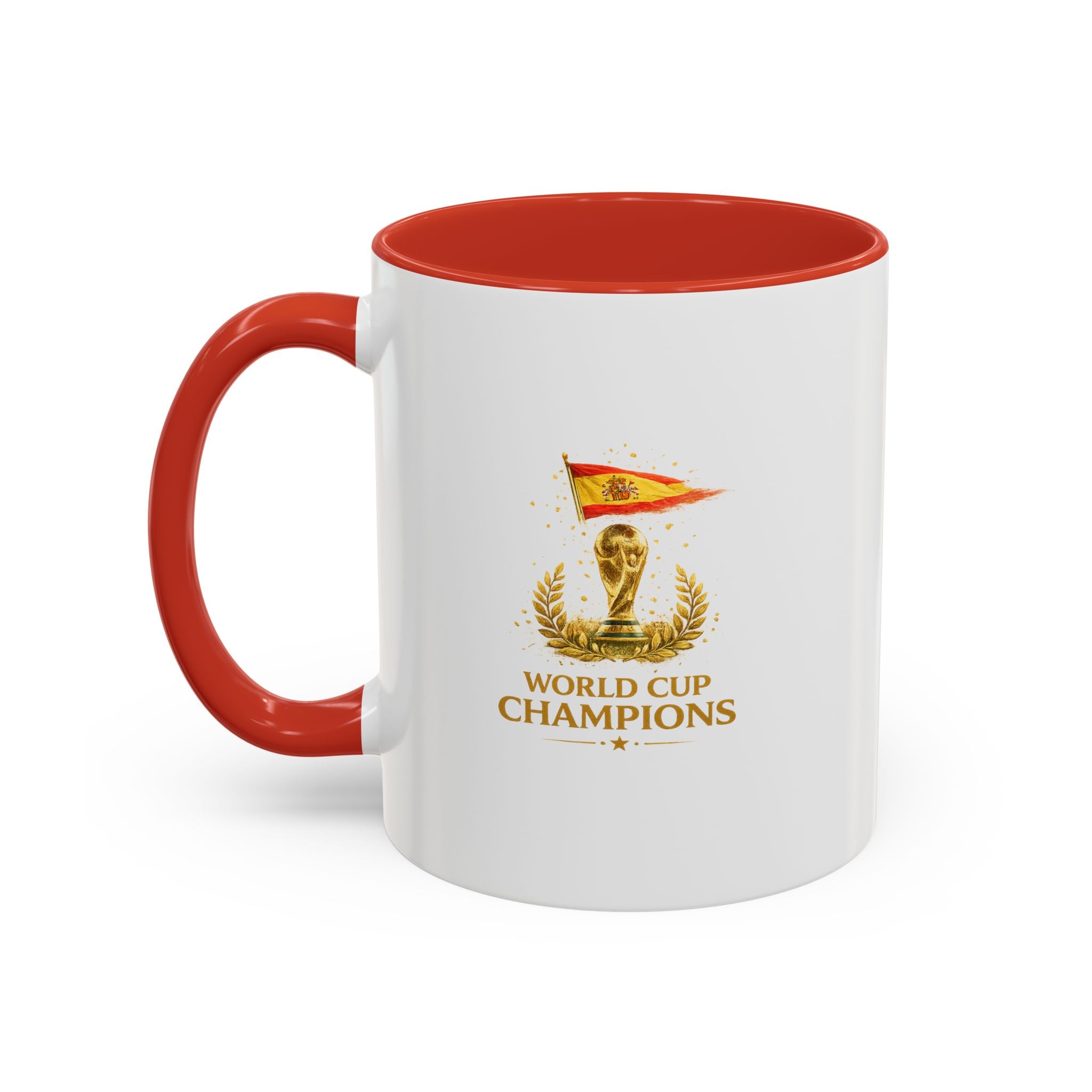 World Cup Champions Coffee Mug – Spanish Flag Accent