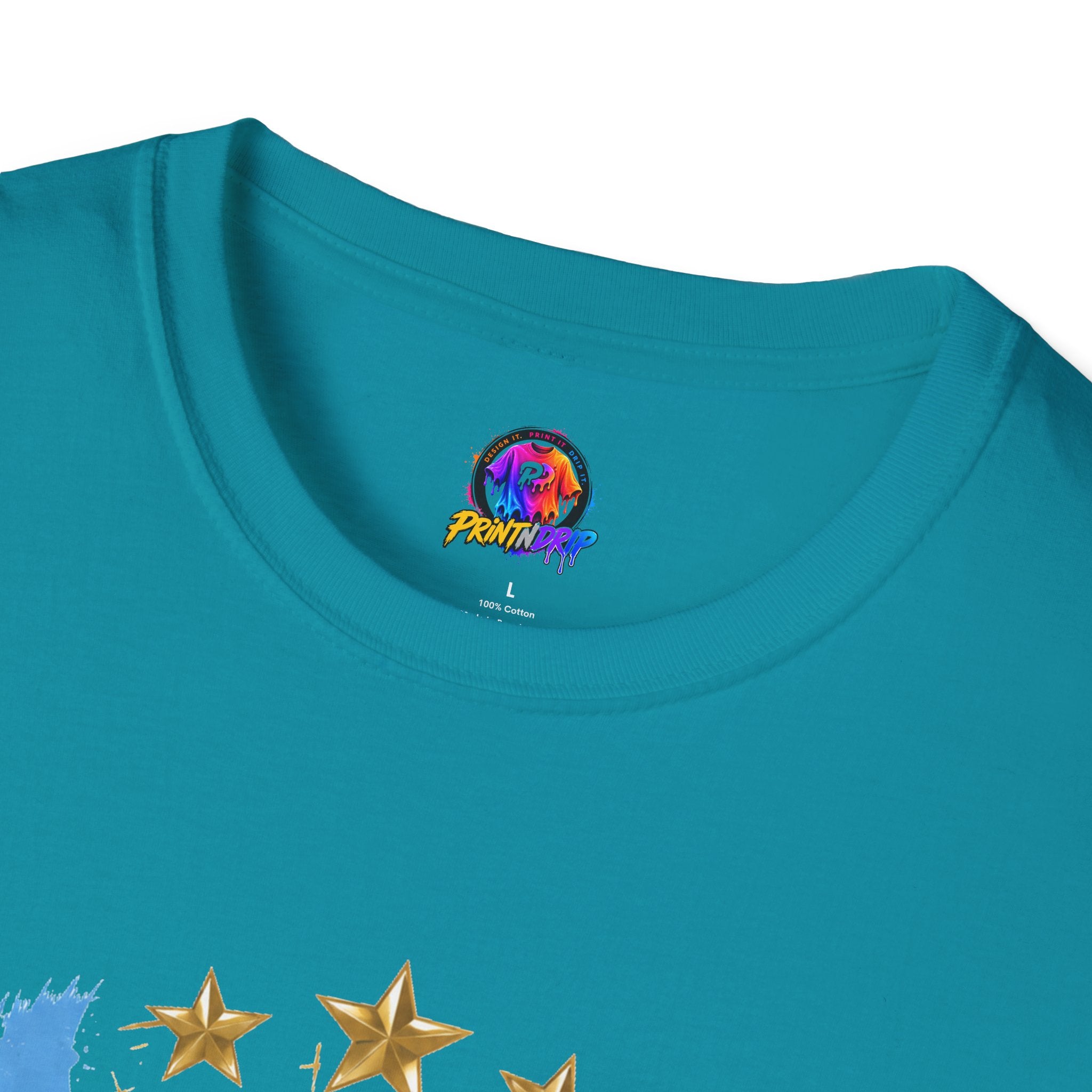 Argentina Sky Blue Magic Soccer T-Shirt — Argentinian Football Player Graphic Tee