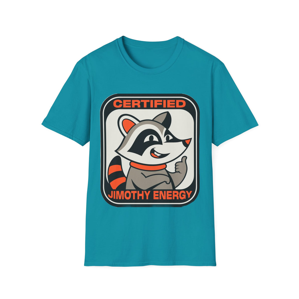 Certified Timothy Energies T-Shirt — Retro Raccoon Graphic Tee - Trending Now - August 2026