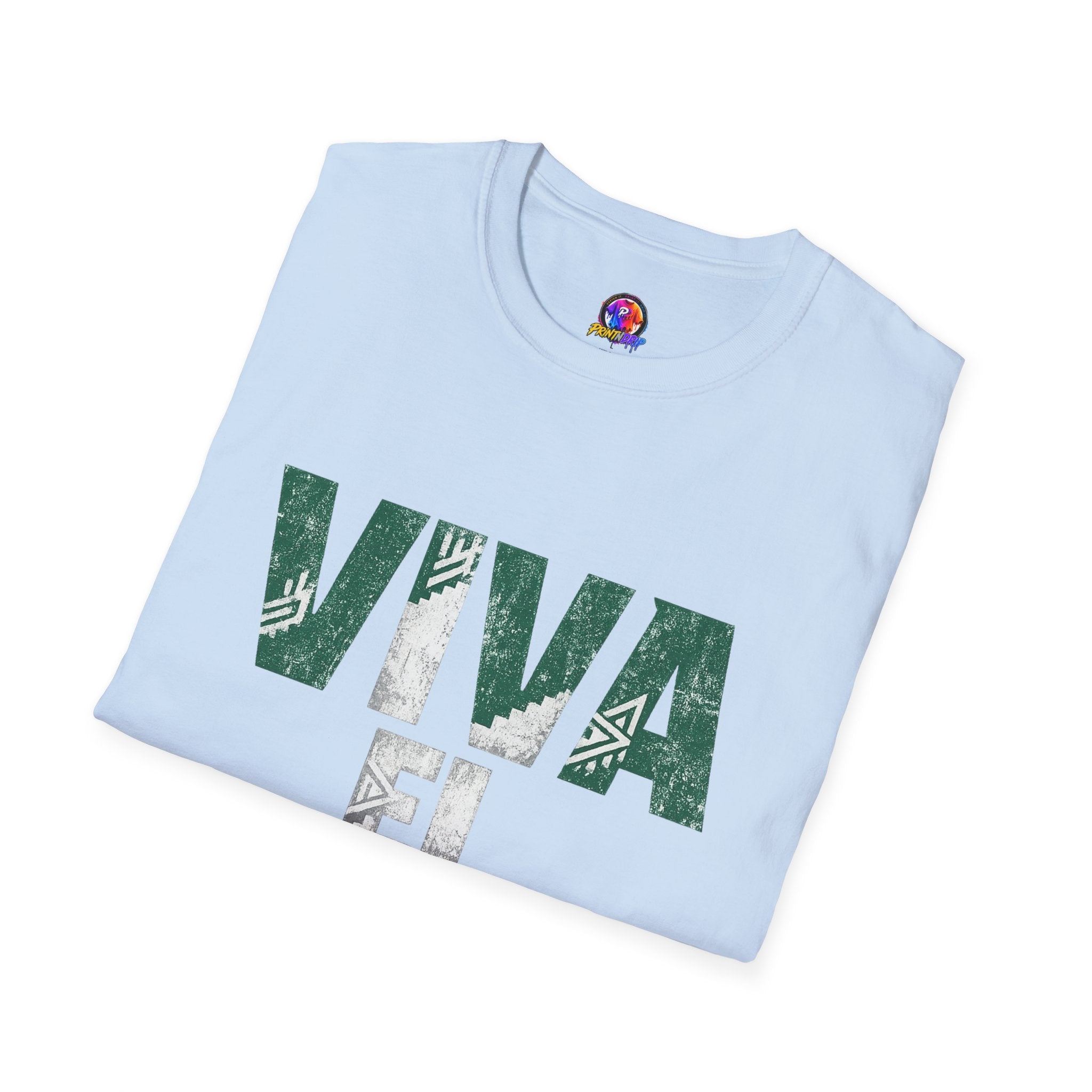 Mexico T-Shirt — "Viva El Fútbol" Mexican Soccer Graphic Tee