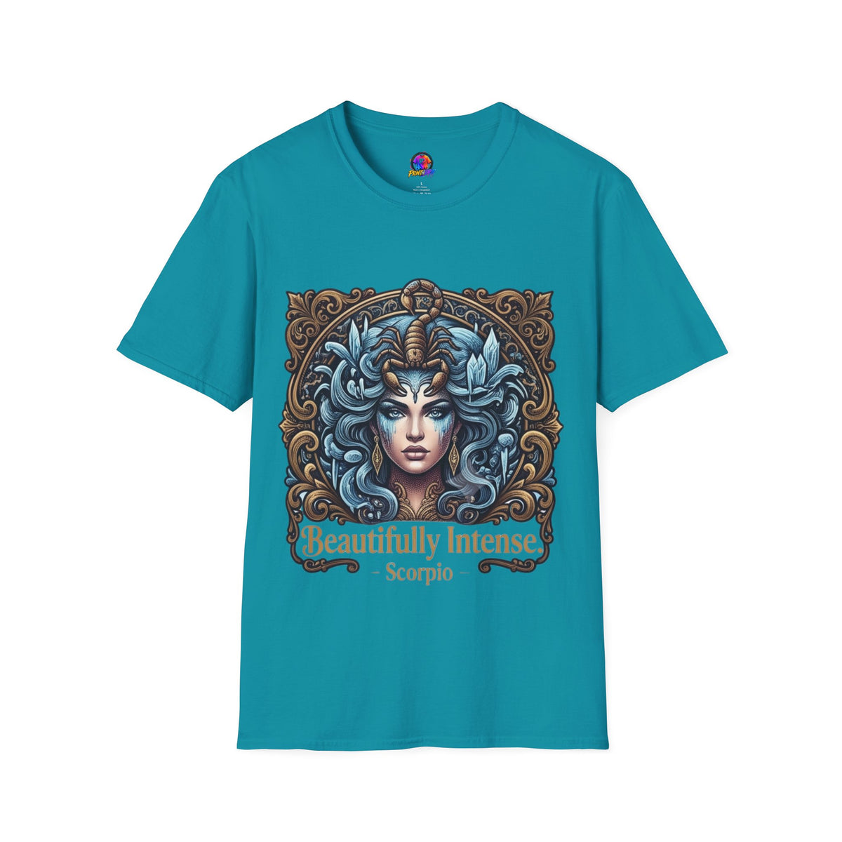 Scorpio Astrology T-Shirt — "Beautifully Intense" Zodiac Graphic Tee