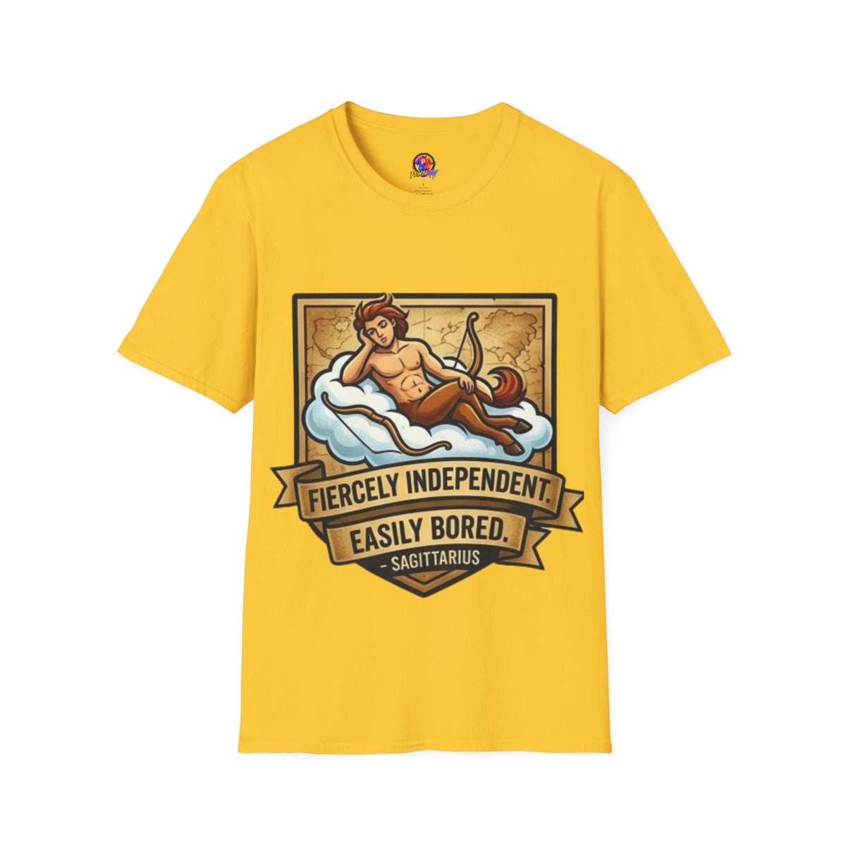 Sagittarius Zodiac T‑Shirt — Fiercely Independent, Easily Bored Astrology Tee