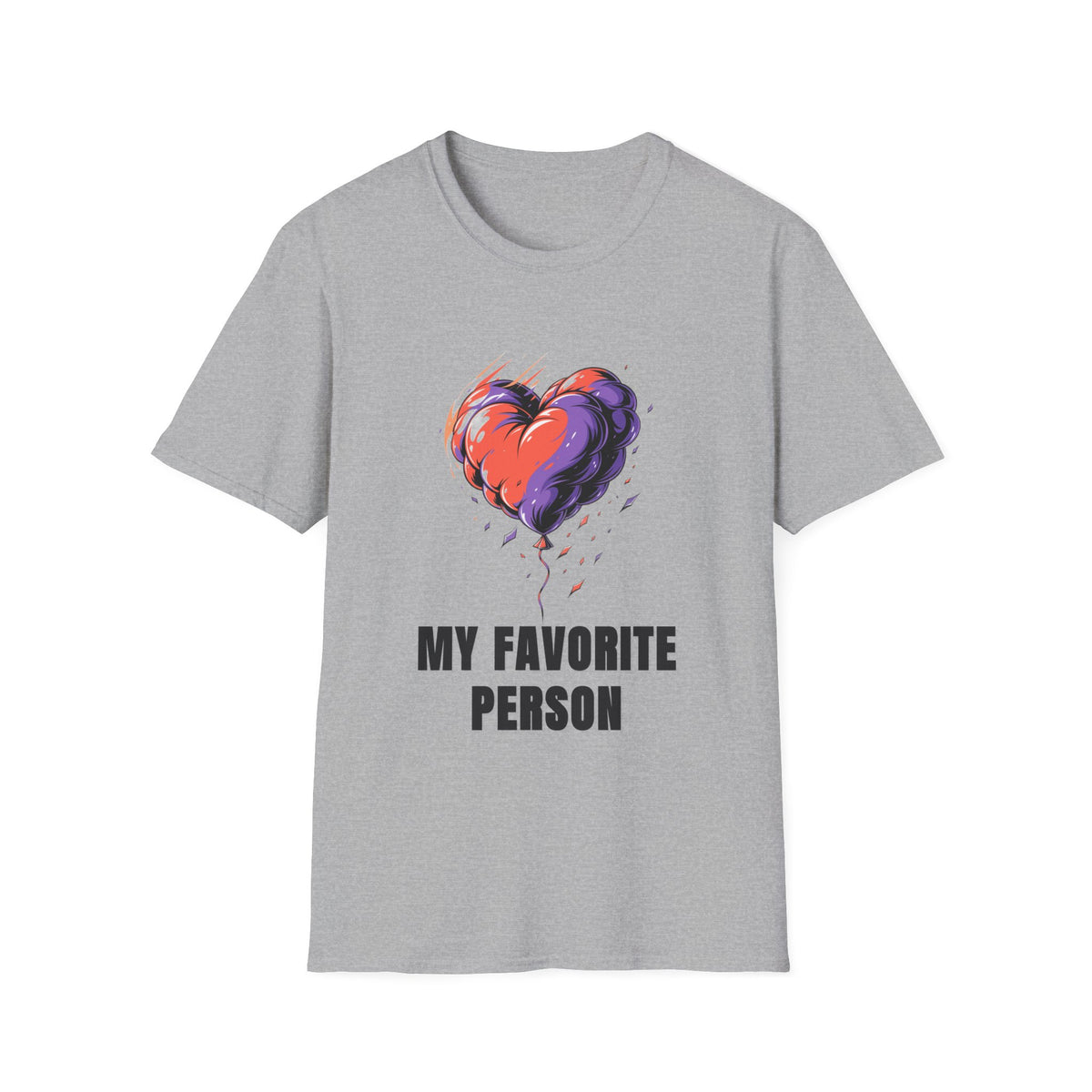 Heart Graphic T-Shirt — "My Favorite Person" Casual Tee - Trending Now - August 2026