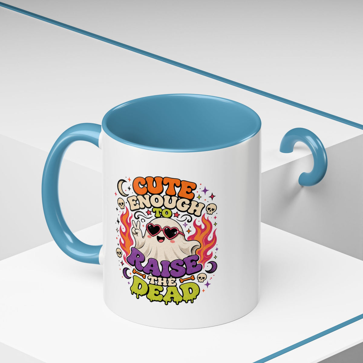 Halloween  Cute Enough Accent Coffee Mug