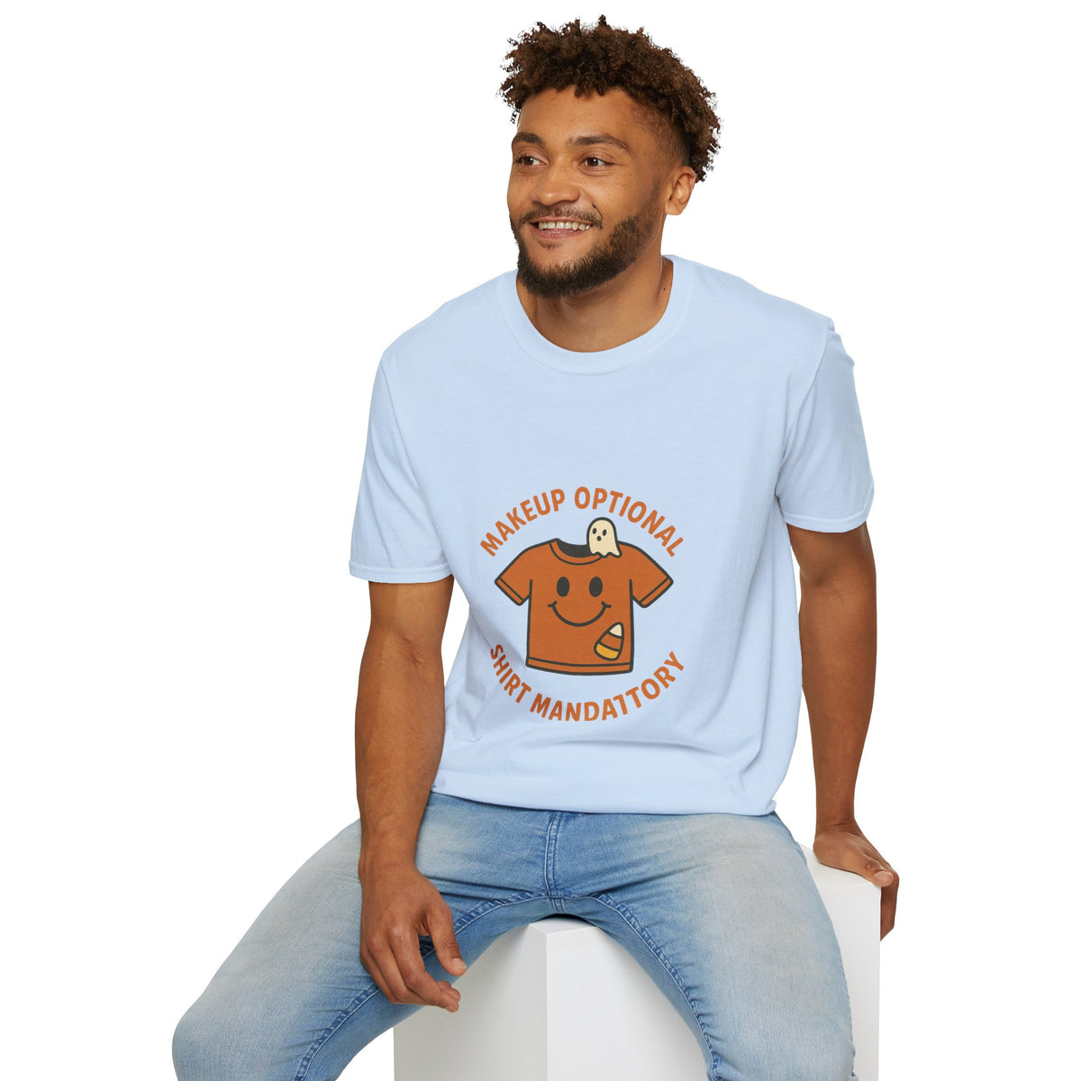 Cute Gingerbread 'Baked Optional, Plant-Based' T-Shirt - Trending Now - October 2026
