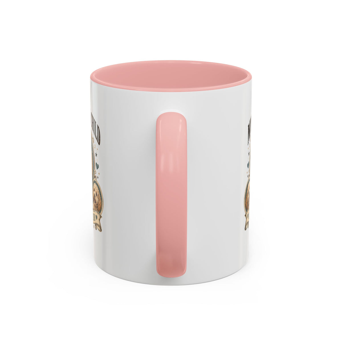 Milo Bailey Dog Dad Mom Dog Mom Coffee Mug – “My Favorite Child” Cute Paw Print Accent Mug