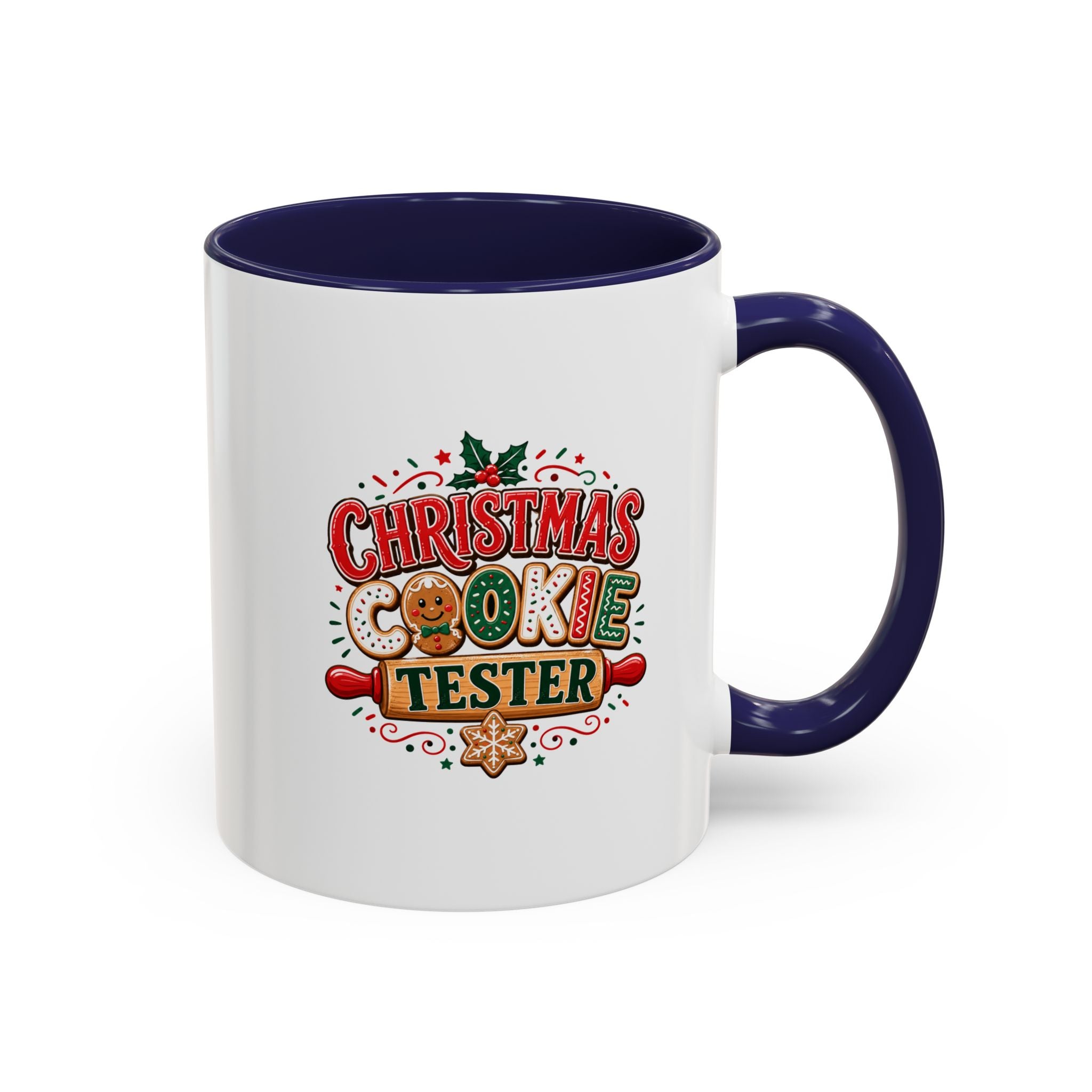 Christmas Cookie Tester Mug — Holiday Coffee Cup