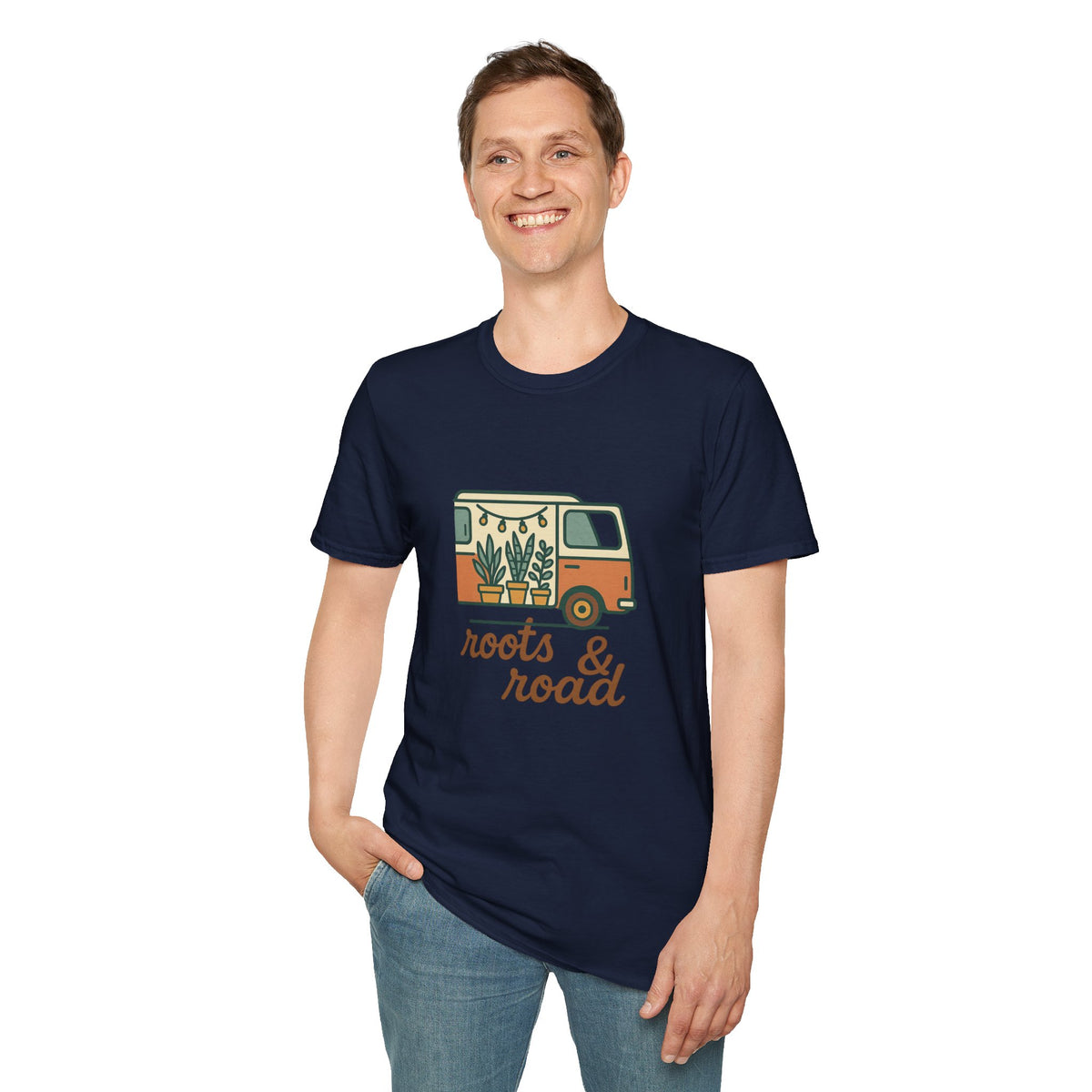 Roots & Road Camper Van T‑Shirt — Vintage Boho Adventure Tee - Trending Now - August 2026