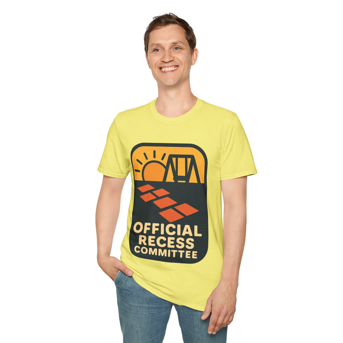 Official Recess Committee T-Shirt – Retro Sunset Camp Graphic Tee - Trending Now - August 2026
