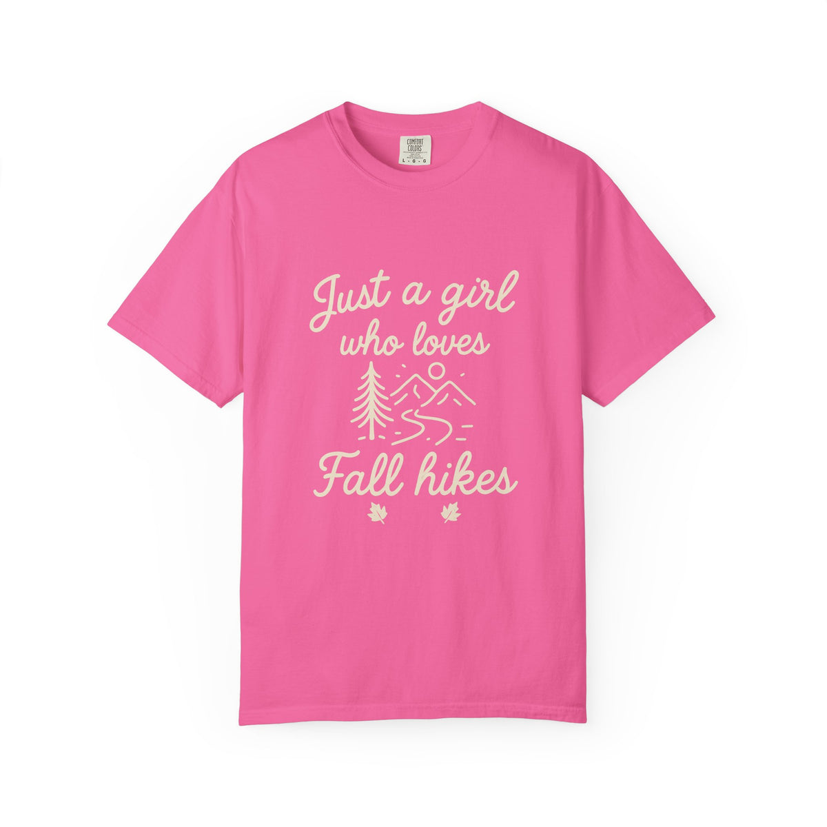 Fall Hike T-Shirt — "Just a Girl Who Loves Fall Hikes" Outdoor Tee - Trending Now - October 2026