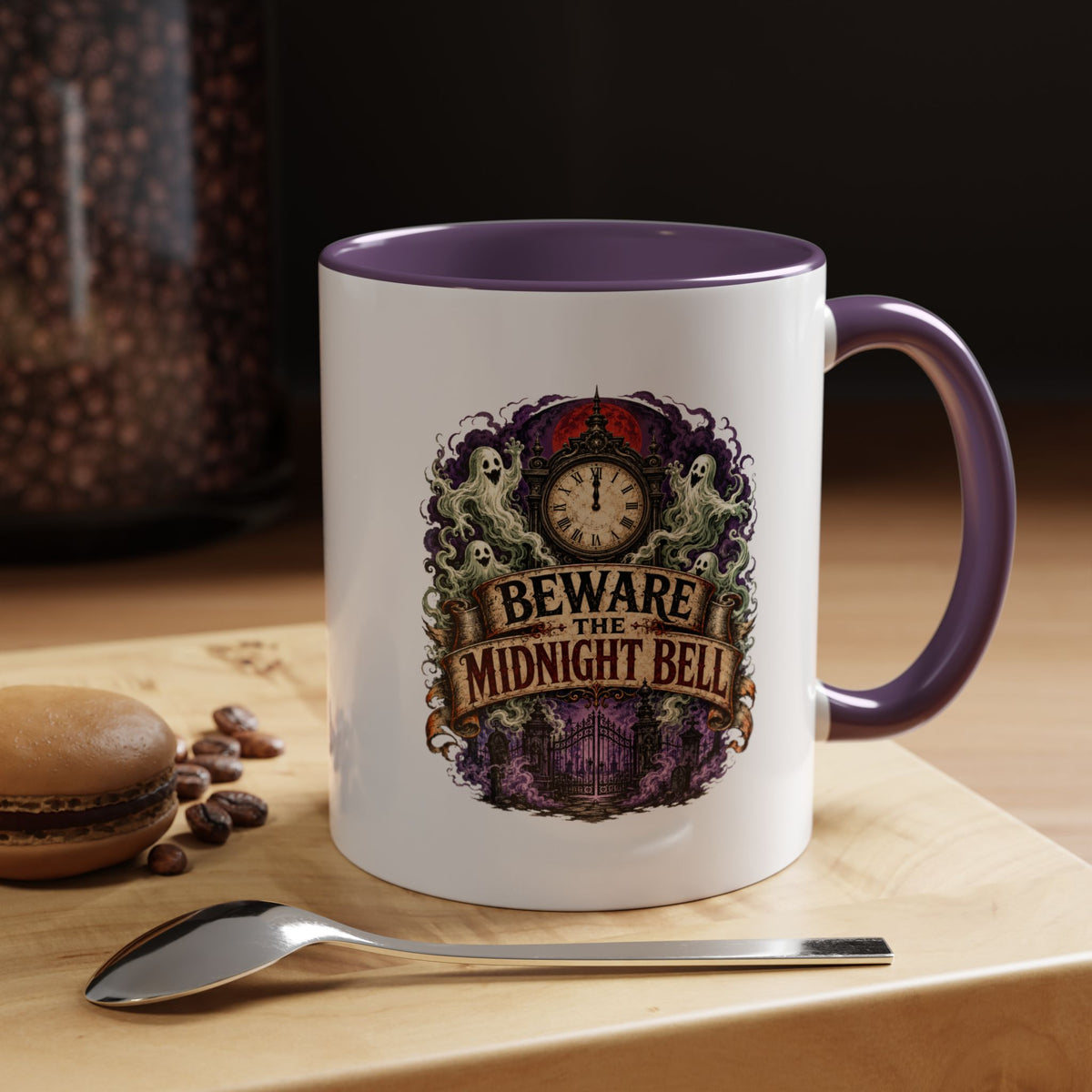 Halloween Beware Of Midnight Accent Coffee Mug