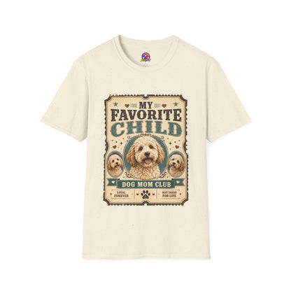 Favorite Child T-Shirt — "My Favorite Child" Dog Mom Club Vintage Tee