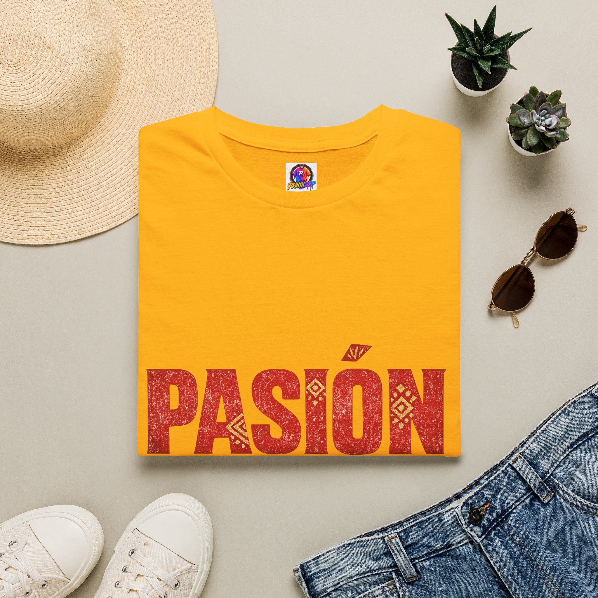 Spain Pasión Roja T-Shirt — Bold Spanish Pride Graphic Tee