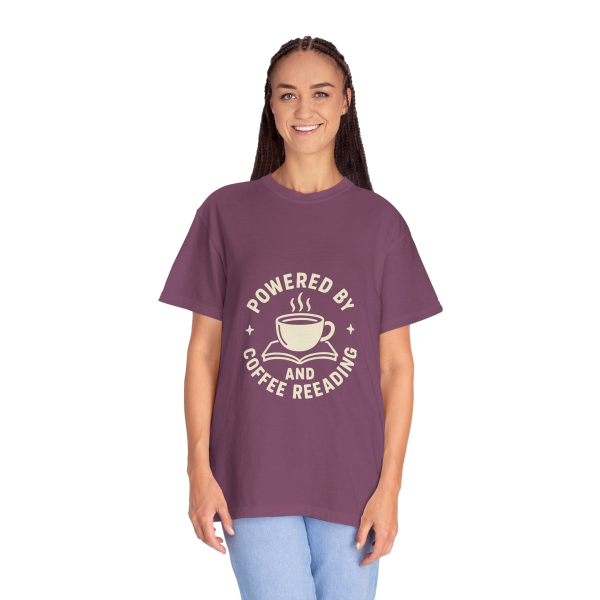 Coffee & Reading T-Shirt — "Powered by Coffee and Reading" Graphic Tee - Trending Now - October 2026