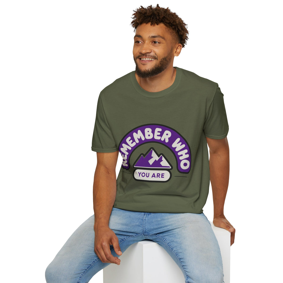 Remember Who You Are T‑Shirt — Inspirational Mountain Graphic - Trending Now - August 2026