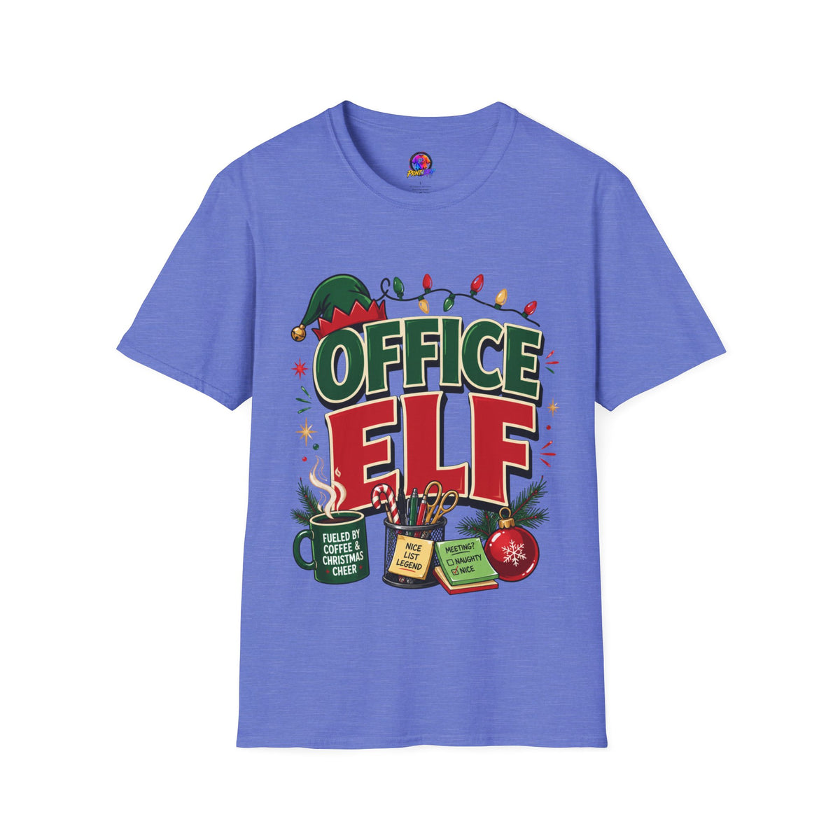 Office Elf T-Shirt — Funny Christmas Work Holiday Tee
