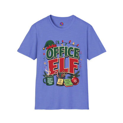 Office Elf T-Shirt — Funny Christmas Work Holiday Tee
