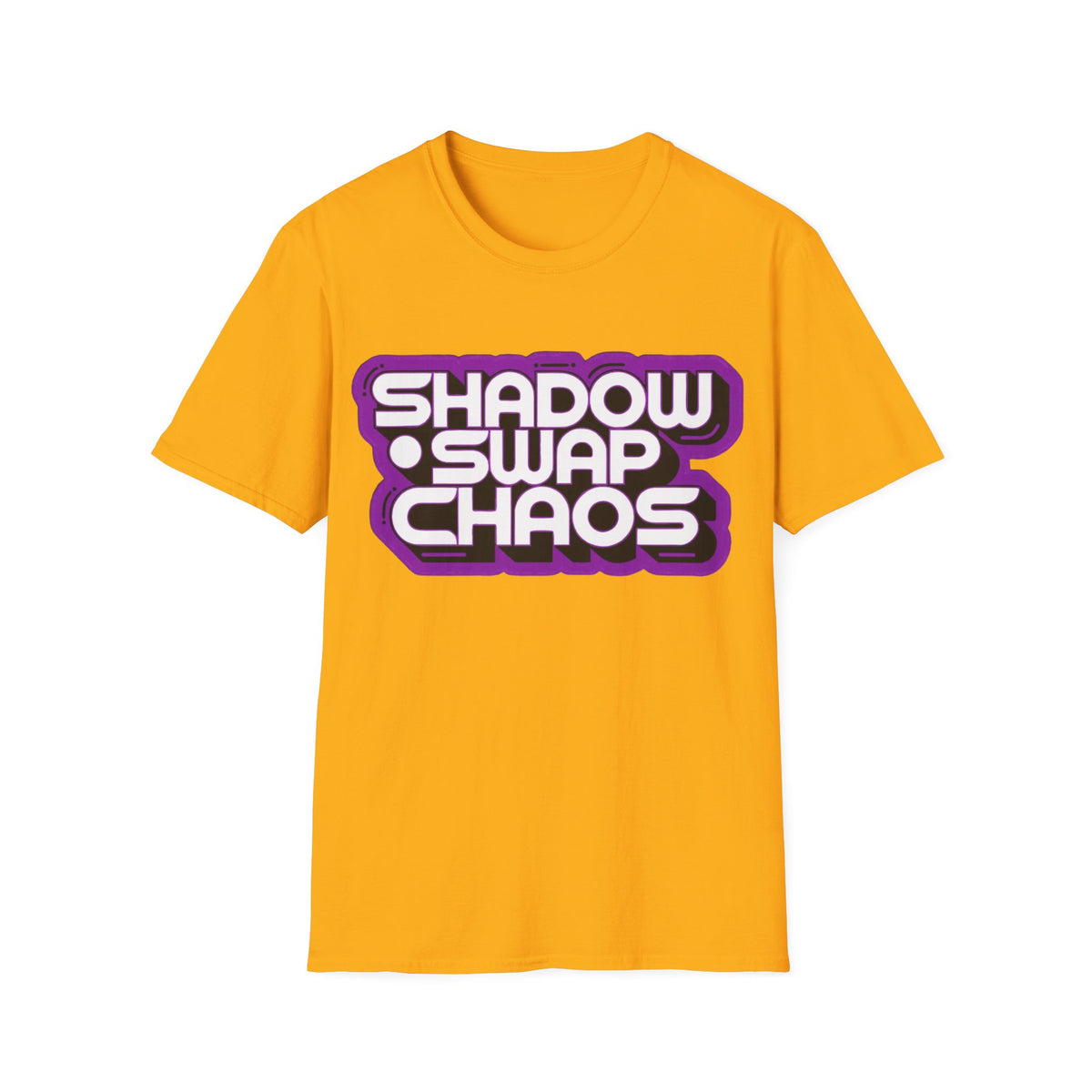 Shadow Swap Chaos T-Shirt — Retro Purple Gaming Graphic Tee - Trending Now - August 2026