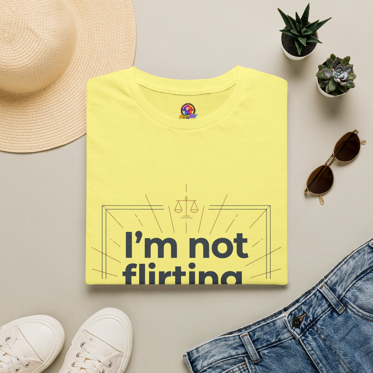 I'm Not Flirting I'm Just a Libra T-Shirt