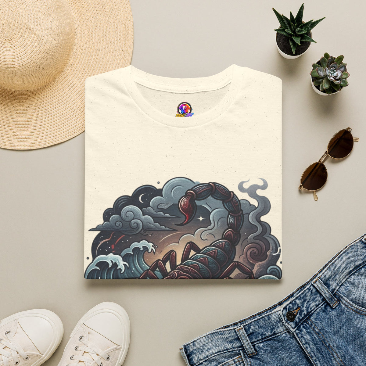 Scorpion Wave Unisex Softstyle T-Shirt