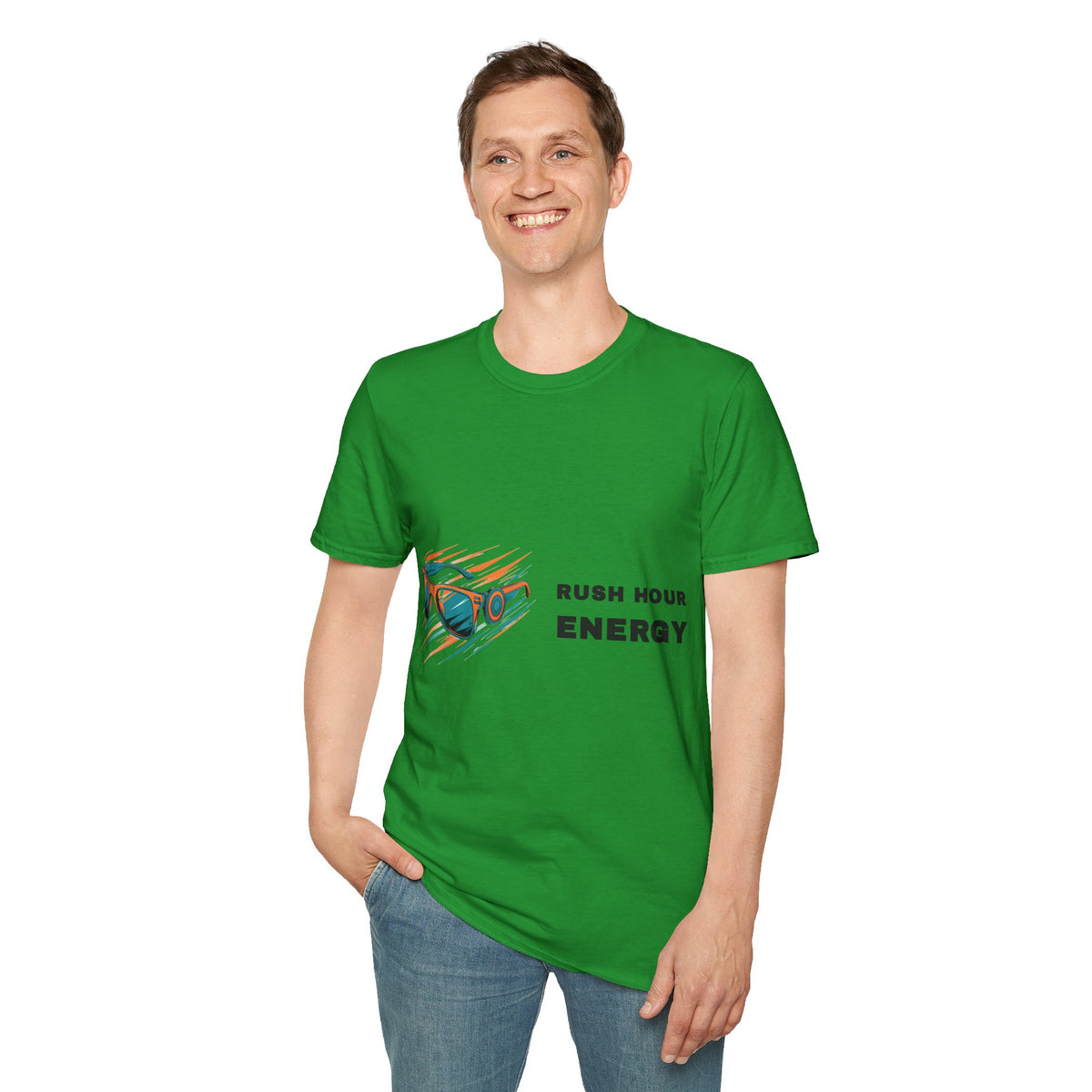 T-Shirt — Rush Hour Energy Graphic Tee - Trending Now - September 2026