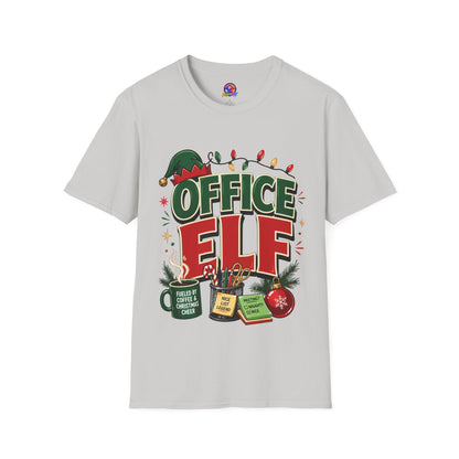 Office Elf T-Shirt — Funny Christmas Work Holiday Tee