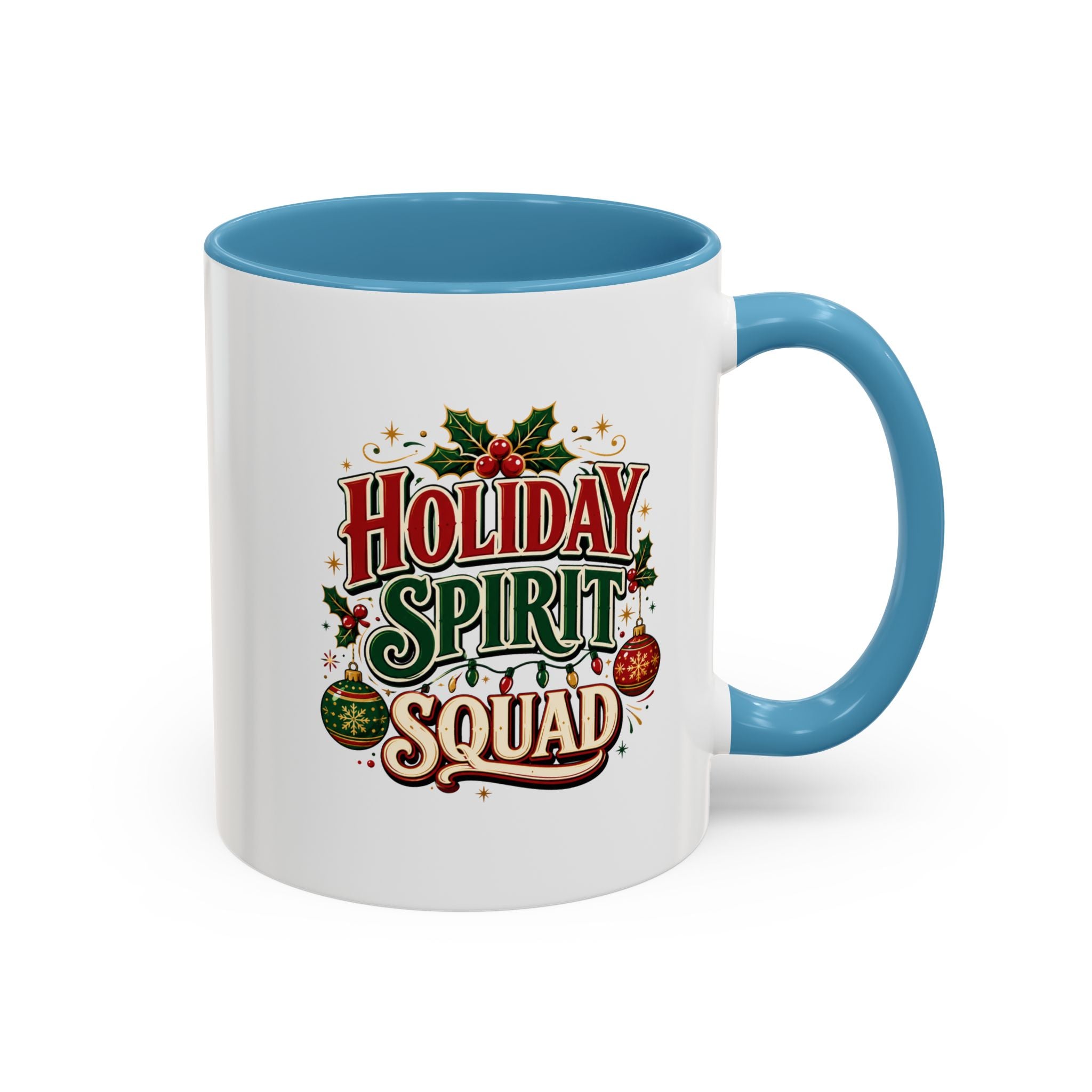 Accent Coffee Mug Holiday Spirit Squad