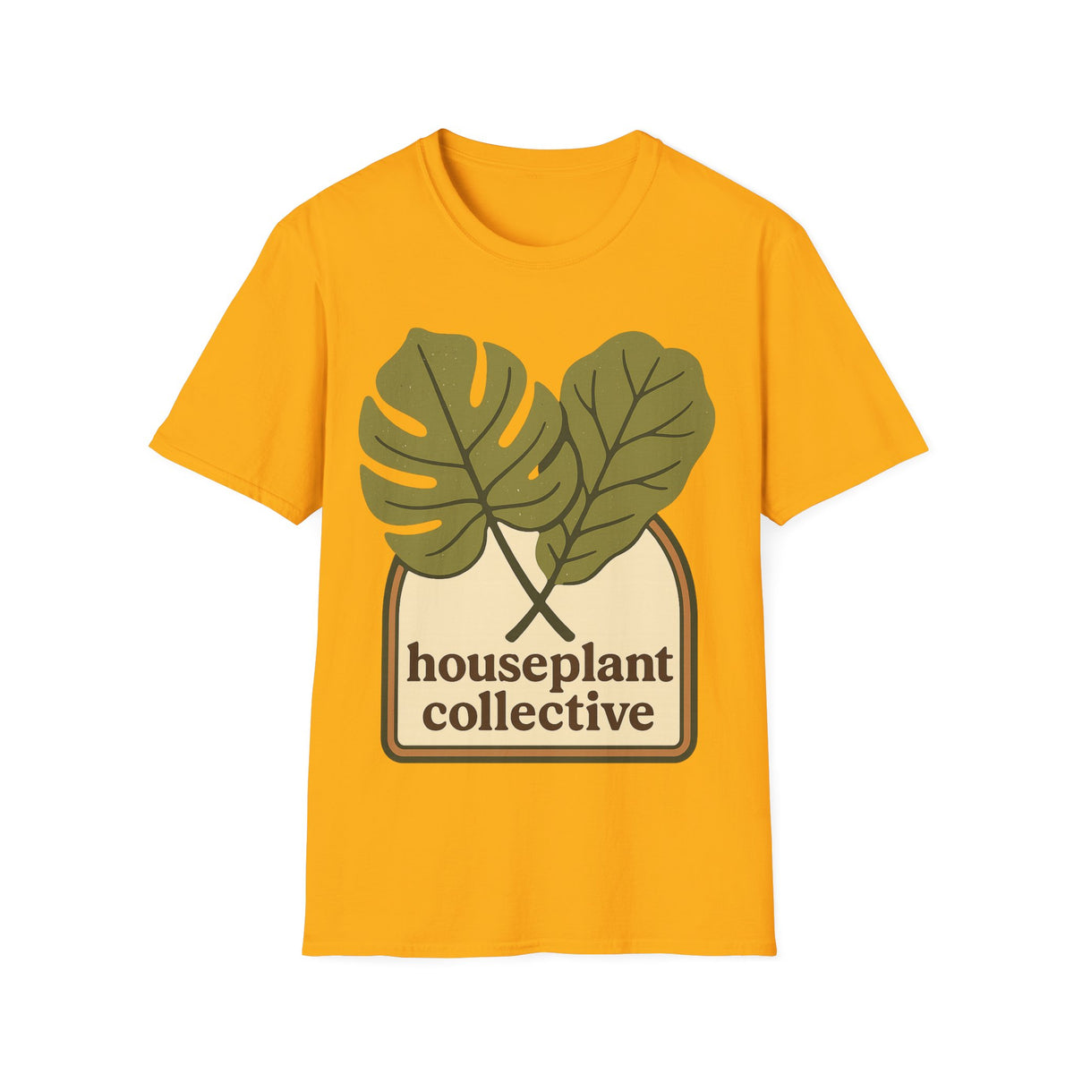 Houseplant Collective T-Shirt — Green Monstera Leaf Plant Lover Tee - Trending Now - September 2026