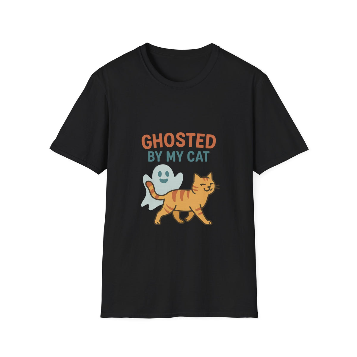 Ghosted By My Cat T-Shirt — Cute Funny Cat Lover Tee - Trending Now - October 2026
