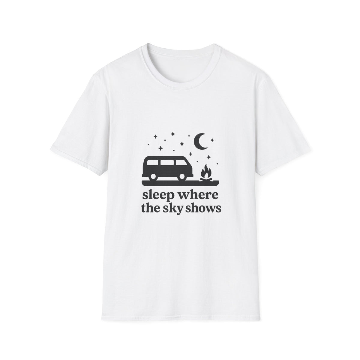 Retro Camper Night Sky T-Shirt - Trending Now - August 2026