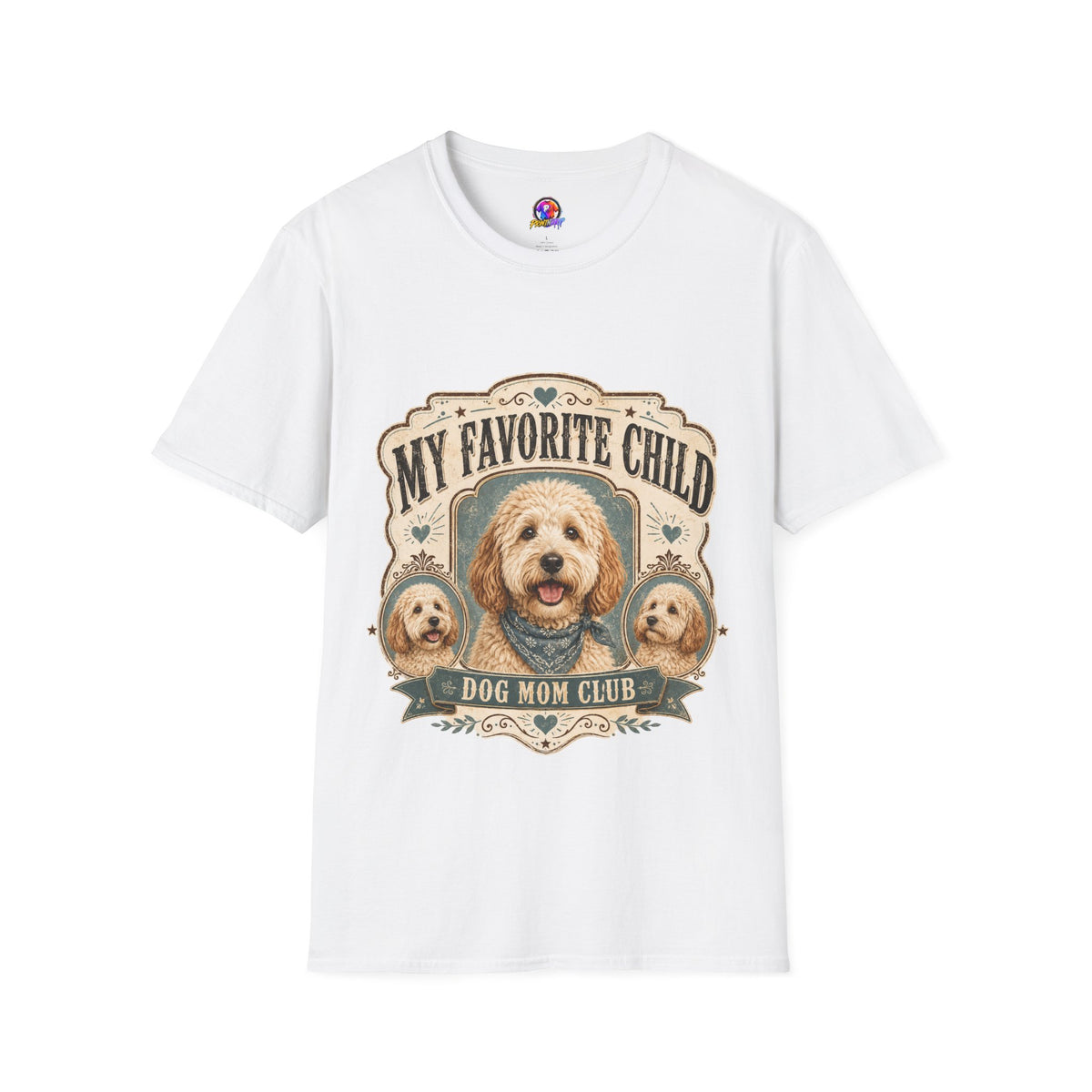 My Favorite Child Dog Mom T-Shirt — Cute Pet Lover Tee