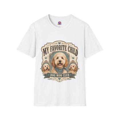 My Favorite Child Dog Mom T-Shirt — Cute Pet Lover Tee